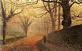 Famous Afternoon Paintings - November Afternoon Stapleton Park